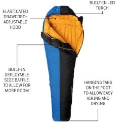 Snugpak Backpacking & Lightweight Sleeping Bags-Softie Expansion 3 Sleeping Bag - Regular
