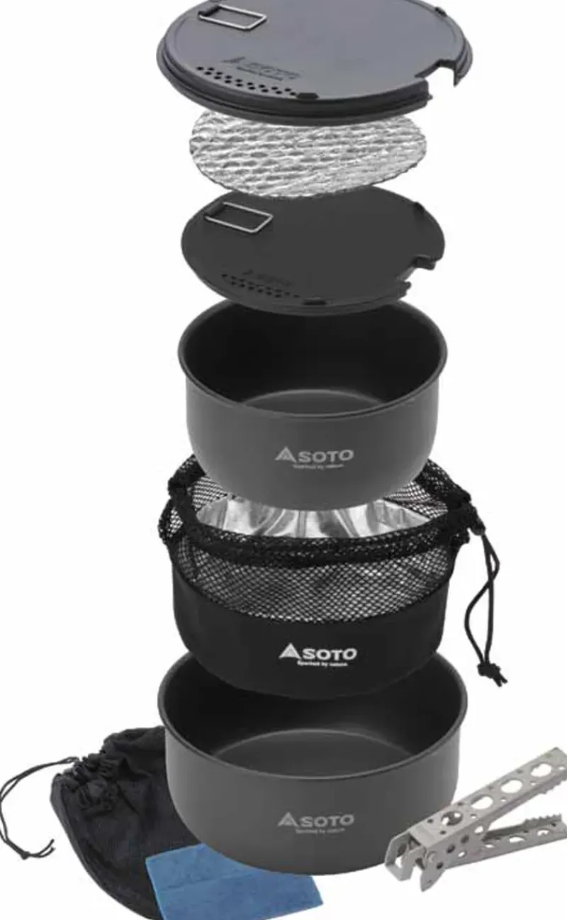 Soto Pots, Pans & Kettles-Navigator Cook Set