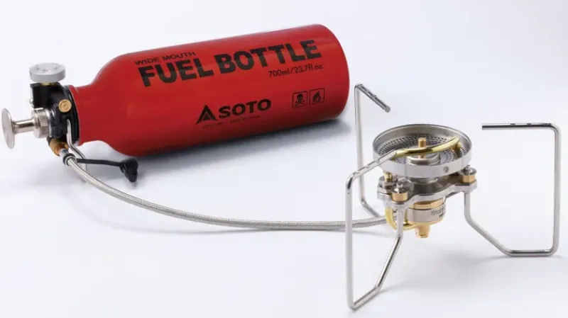 Soto Lightweight Stoves-StormBreaker and 700ml Fuel Bottle