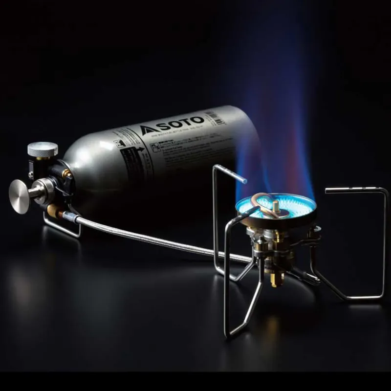 Soto Lightweight Stoves-StormBreaker and 700ml Fuel Bottle