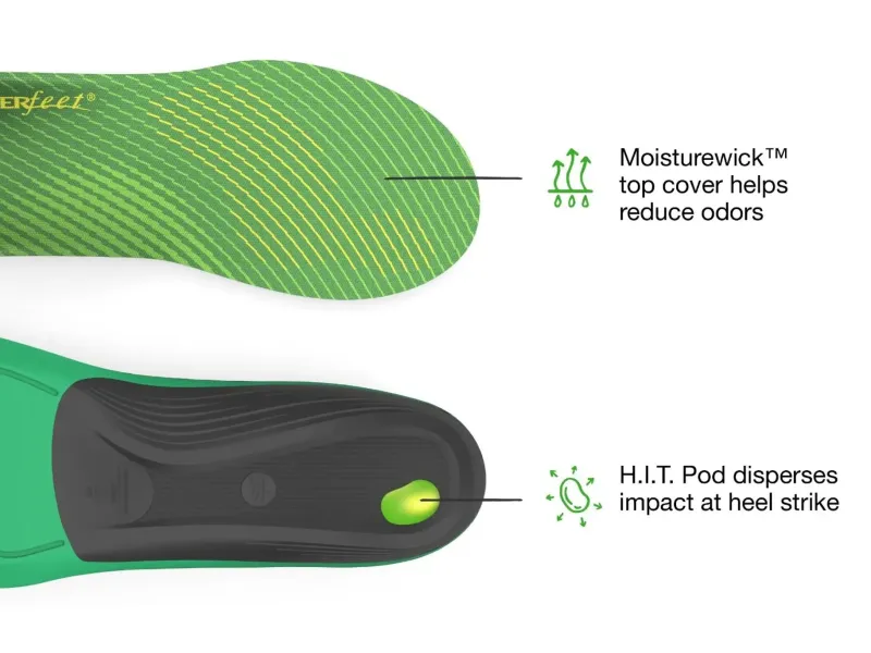 Superfeet Footbeds & Insoles-Active Support High Arch Insoles