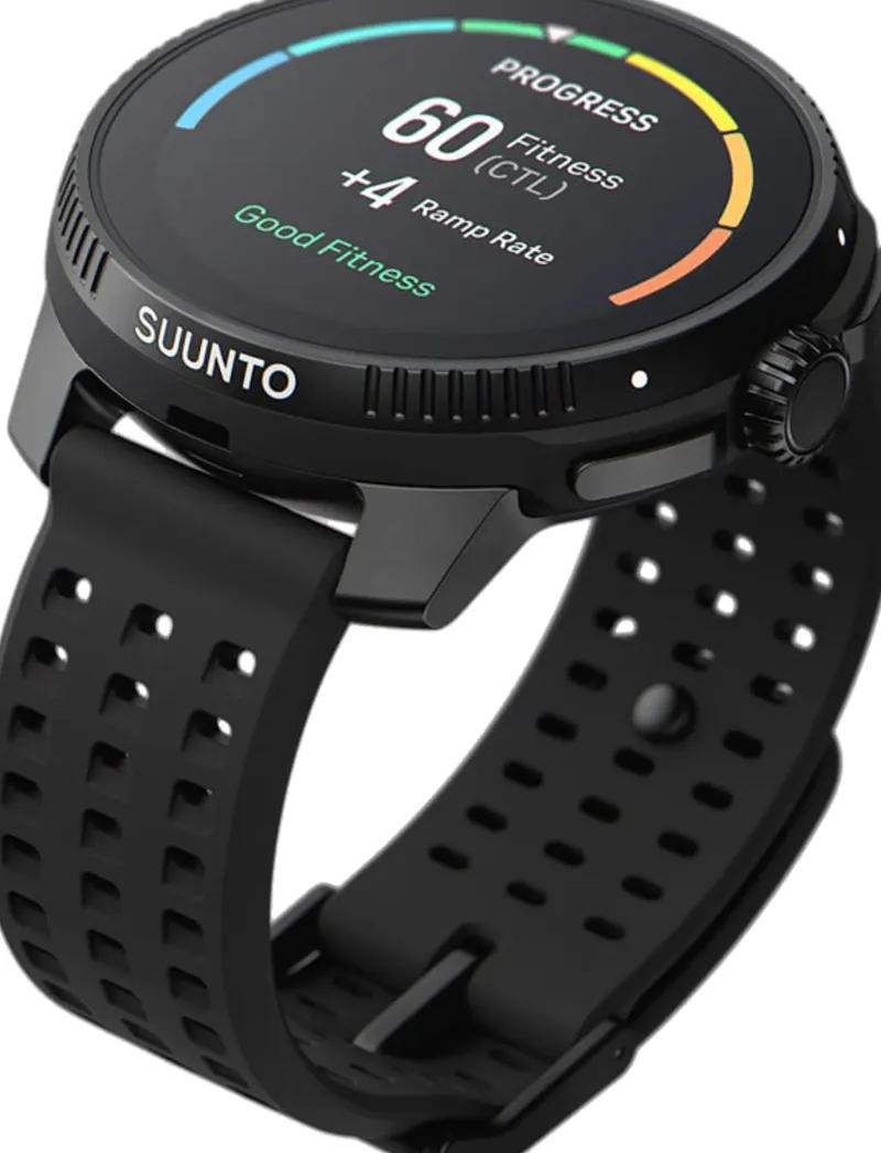 Suunto Wearable Tech-Race Sports Watch - All Black-Stainless Steel