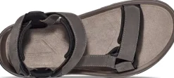 Teva Hiking Shoes & Boots|Sandals-Mens Terra Fi 5 Universal Leather Sandals - Dark Gull Grey
