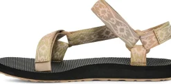 Teva Sandals-Womens Original Universal Sunscape Sandals - Waterless Peach Ice
