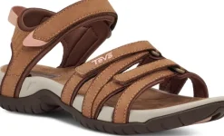 Teva Hiking Shoes & Boots|Sandals-Womens Tirra Leather Sandals - Honey Brown