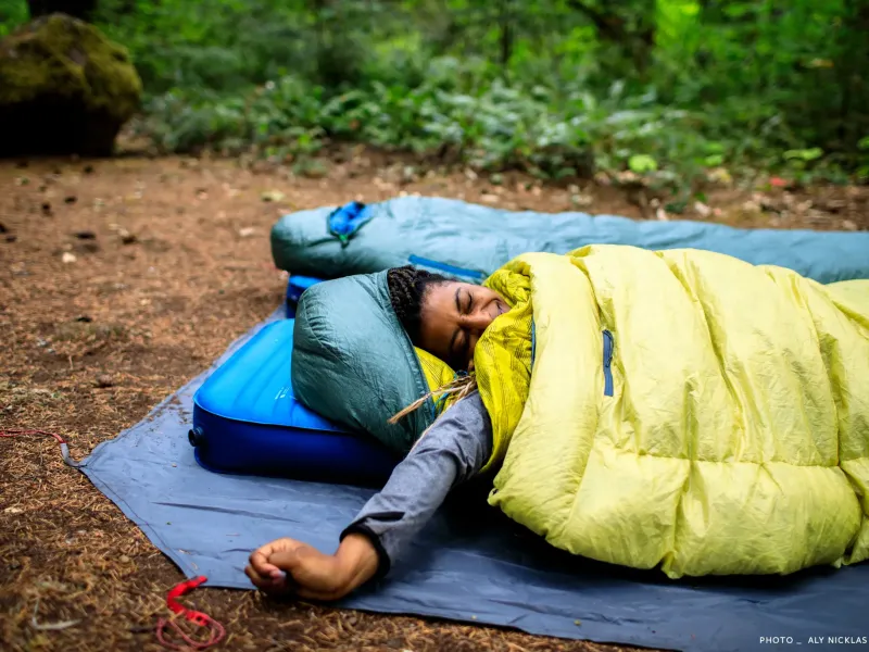 Thermarest Backpacking & Lightweight Sleeping Bags-Therm-a-Rest Corus -6C Sleeping Quilt - Regular