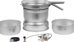 Trangia Lightweight Stoves-25-1 GB Stove - Alloy Pans with Gas Burner
