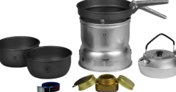 Trangia Lightweight Stoves-27-8 UL/HA Stove - Hard Anodised Pans with Kettle