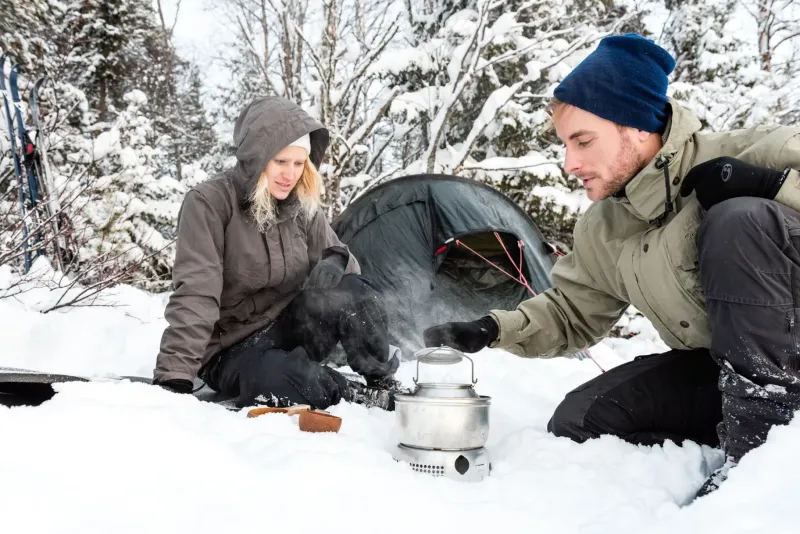 Trangia Lightweight Stoves-27-8 UL/HA Stove - Hard Anodised Pans with Kettle