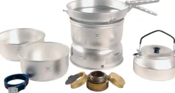 Trangia Lightweight Stoves-27-2 UL Stove - Alloy Pans with Kettle