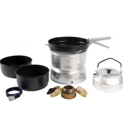 Trangia Lightweight Stoves-25-6 UL Stove - Non Stick Pans with Kettle