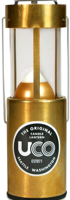 UCO Lights & Lanterns|Lighting-Original Candle Lantern - Brass