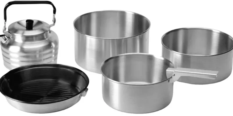 Vango Pots, Pans & Kettles-Aluminium Cook Set