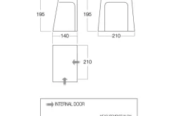 Vango Bedrooms & Inners-DriveAway Awning Bedroom BR001