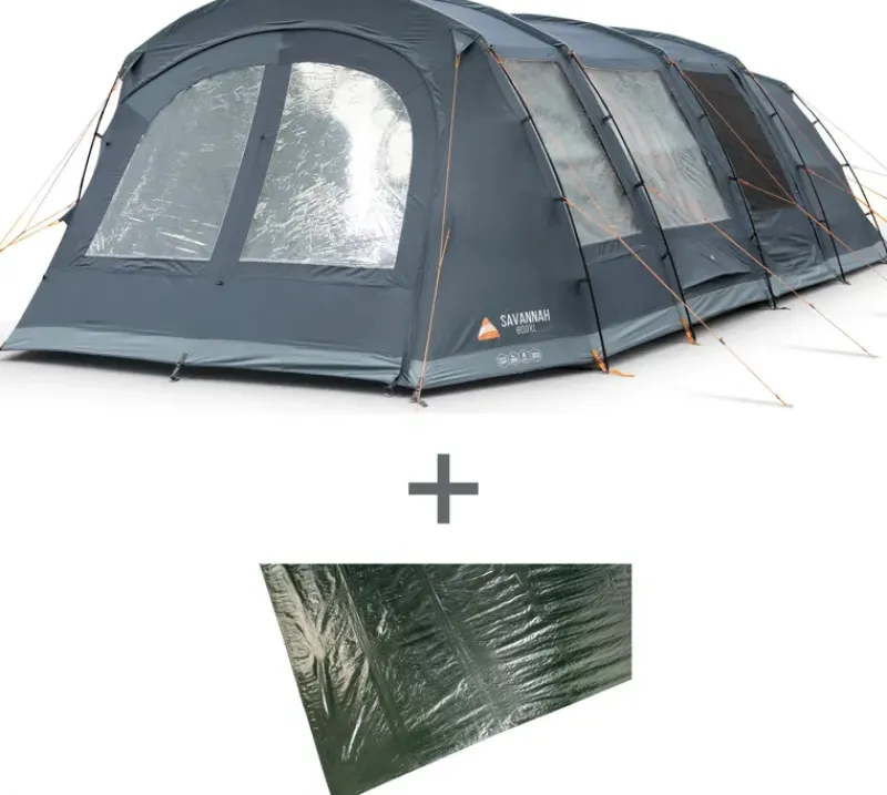Vango Family & Leisure Tents-Savannah 600XL Tent Package