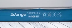 Vango Family & Leisure Camp Beds And Sleeping Mats-Shangri-La II 10 Double Self Inflating Mat