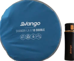 Vango Family & Leisure Camp Beds And Sleeping Mats-Shangri-La II 10 Double Self Inflating Mat