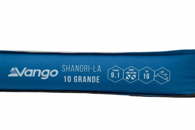 Vango Family & Leisure Camp Beds And Sleeping Mats-Shangri-La II 10 Grande Self Inflating Mat