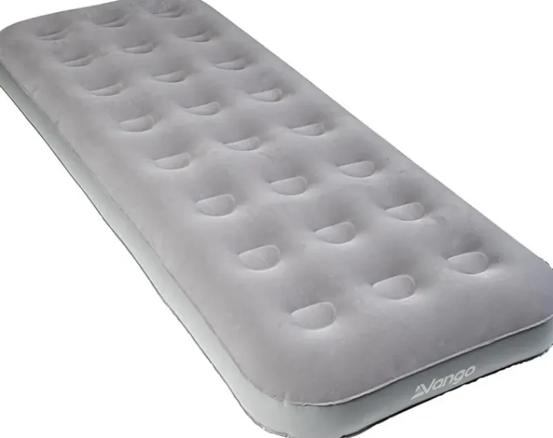 Vango Family & Leisure Camp Beds And Sleeping Mats-Single Flocked Airbed