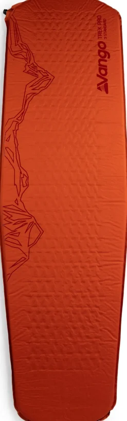 Vango Backpacking & Lightweight Sleeping Mats-Trek Pro 3 Standard Self Inflating Mat