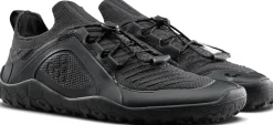 Vivobarefoot Hiking Shoes & Boots|Running Shoes-Mens Primus Trail Knit FG Shoes - Obsidian-Obsidian