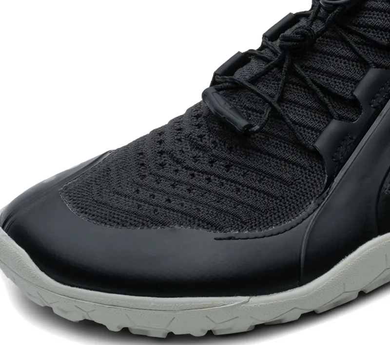Vivobarefoot Running Shoes-Womens Primus Trail Knit FG Shoes - Obsidian-Sandstone