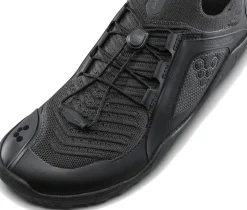 Vivobarefoot Hiking Shoes & Boots|Running Shoes-Womens Primus Trail Knit FG Shoes - Obsidian-Obsidian