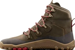 Vivobarefoot Hiking Shoes & Boots|Mid Height Boots-Womens Tracker Leather AT Boots - Bracken