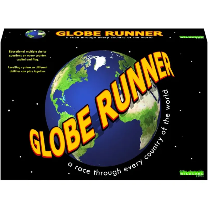 Wildcard Games Games|Travel Accessories-Globe Runner Board Game