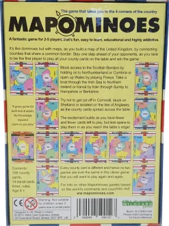 Wildcard Games Games|Travel Accessories-Mapominoes - The Ultimate Geography Game - UK