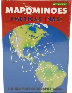 Wildcard Games Games|Travel Accessories-Mapominoes - The Ultimate Geography Game - Americas