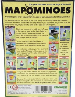 Wildcard Games Games|Travel Accessories-Mapominoes - The Ultimate Geography Game - Europe
