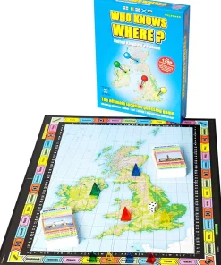 Wildcard Games Travel Accessories|Games-Who Knows Where - UK and Ireland Game