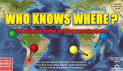 Wildcard Games Games|Travel Accessories-Who Knows Where Board Game