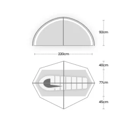 Wild Country Backpacking & Lightweight Tents-Helm Compact 1 Tent