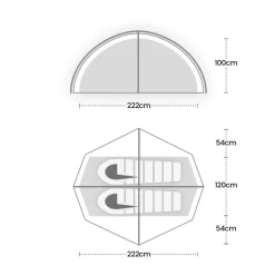 Wild Country Backpacking & Lightweight Tents-Helm Elite 2 Tent