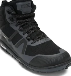 Xero Shoes Hiking Shoes & Boots|Mid Height Boots-Mens Scrambler Mid II WP Boot - Black-Asphalt