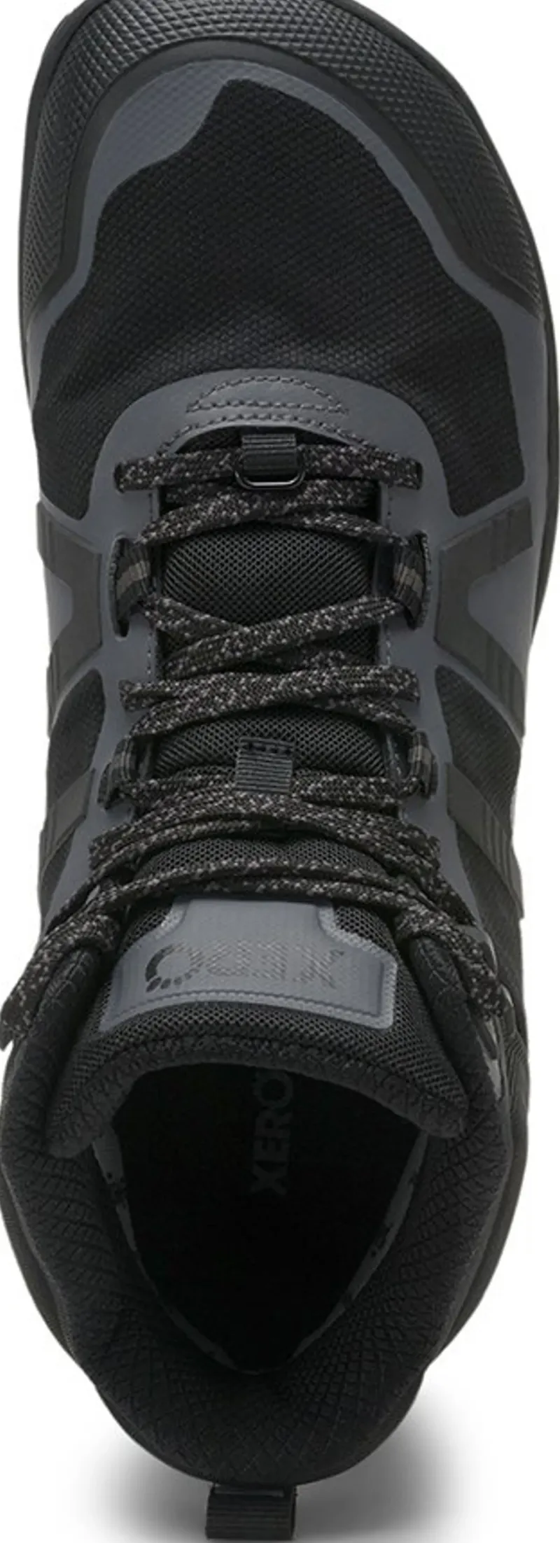 Xero Shoes Hiking Shoes & Boots|Mid Height Boots-Mens Scrambler Mid II WP Boot - Black-Asphalt