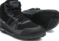 Xero Shoes Hiking Shoes & Boots|Mid Height Boots-Mens Scrambler Mid II WP Boot - Black-Asphalt