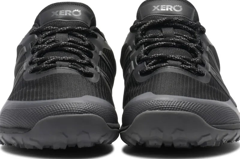 Xero Shoes Hiking Shoes & Boots|Walking Shoes-Mens Scrambler Trail Low WP Shoe - Black-Asphalt