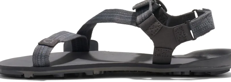 Xero Shoes Hiking Shoes & Boots|Sandals-Mens Z-Trail EV Sandals - Steel Gray-Asphalt