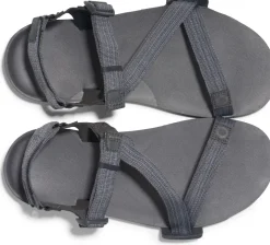 Xero Shoes Hiking Shoes & Boots|Sandals-Mens Z-Trail EV Sandals - Steel Gray-Asphalt