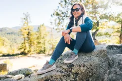 Xero Shoes Hiking Shoes & Boots|Walking Shoes-Womens Scrambler Trail Low WP Shoe - Black-Asphalt