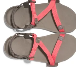 Xero Shoes Hiking Shoes & Boots|Sandals-Womens Z-Trail EV Sandals - Sunset Coral-Morel