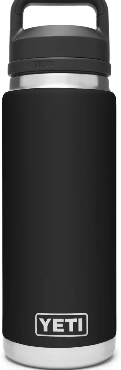 Yeti Water Bottles-Rambler 26oz Bottle - Black