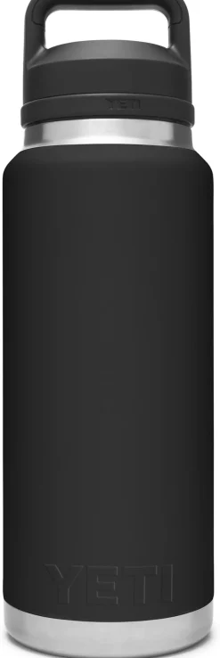 Yeti Water Bottles-Rambler 36oz Bottle - Black