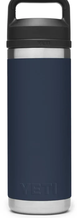 Yeti Water Bottles-Rambler 18oz Bottle - Navy