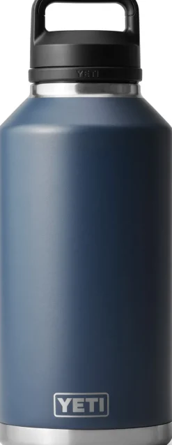 Yeti Water Bottles-Rambler 64oz Bottle - Navy