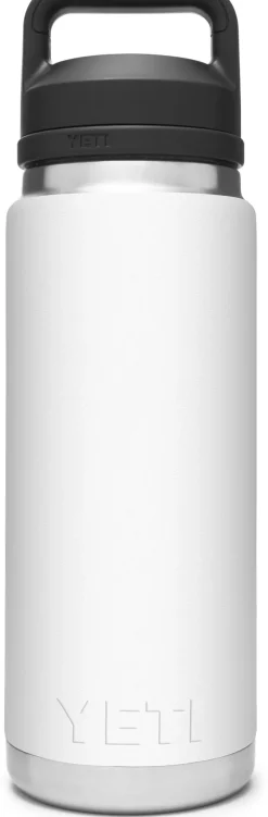 Yeti Water Bottles-Rambler 26oz Bottle - White