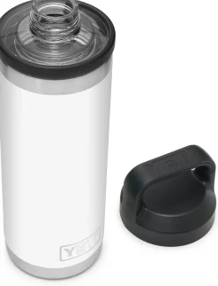 Yeti Water Bottles-Rambler 18oz Bottle - White